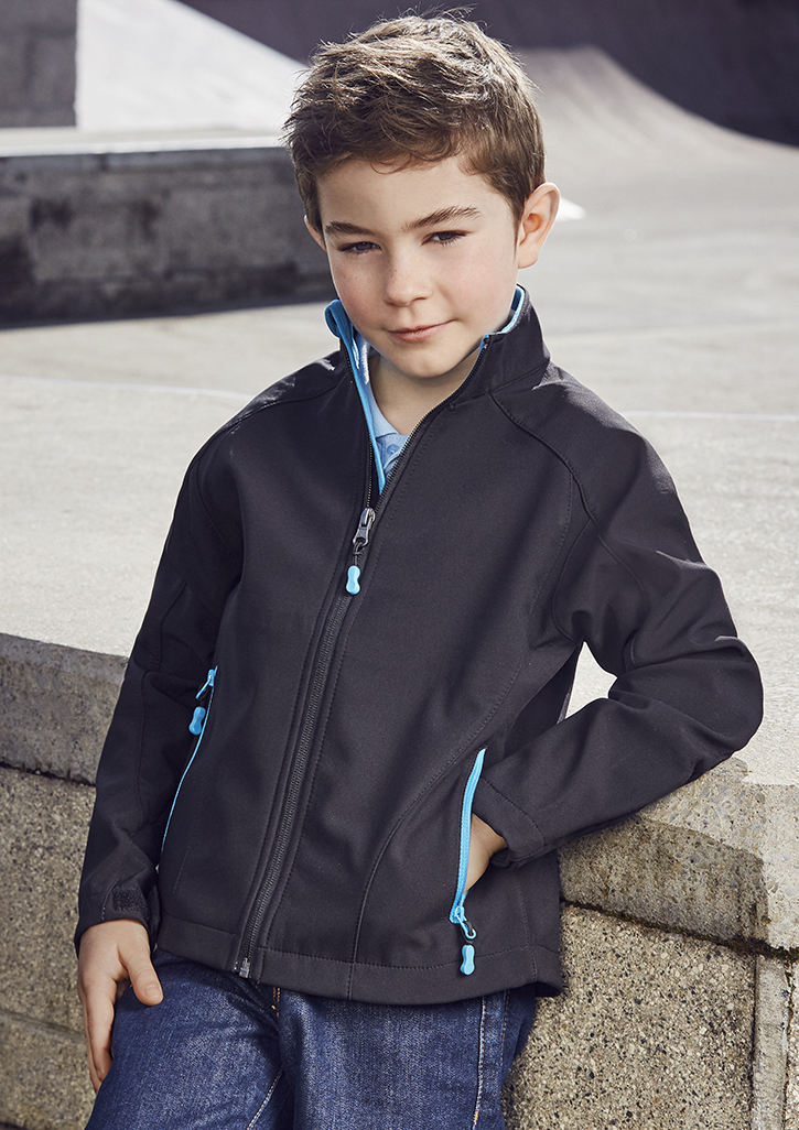 J307K - Kids Geneva Soft Shell Jacket