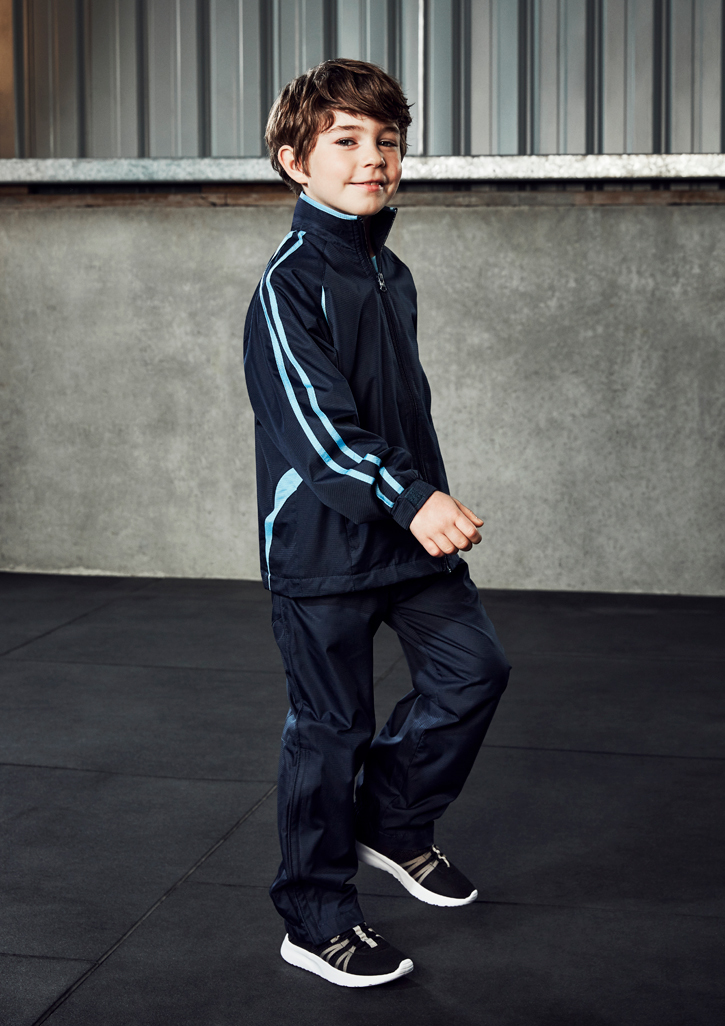 J3150B - Kids Flash Contrasting Panel Track Top