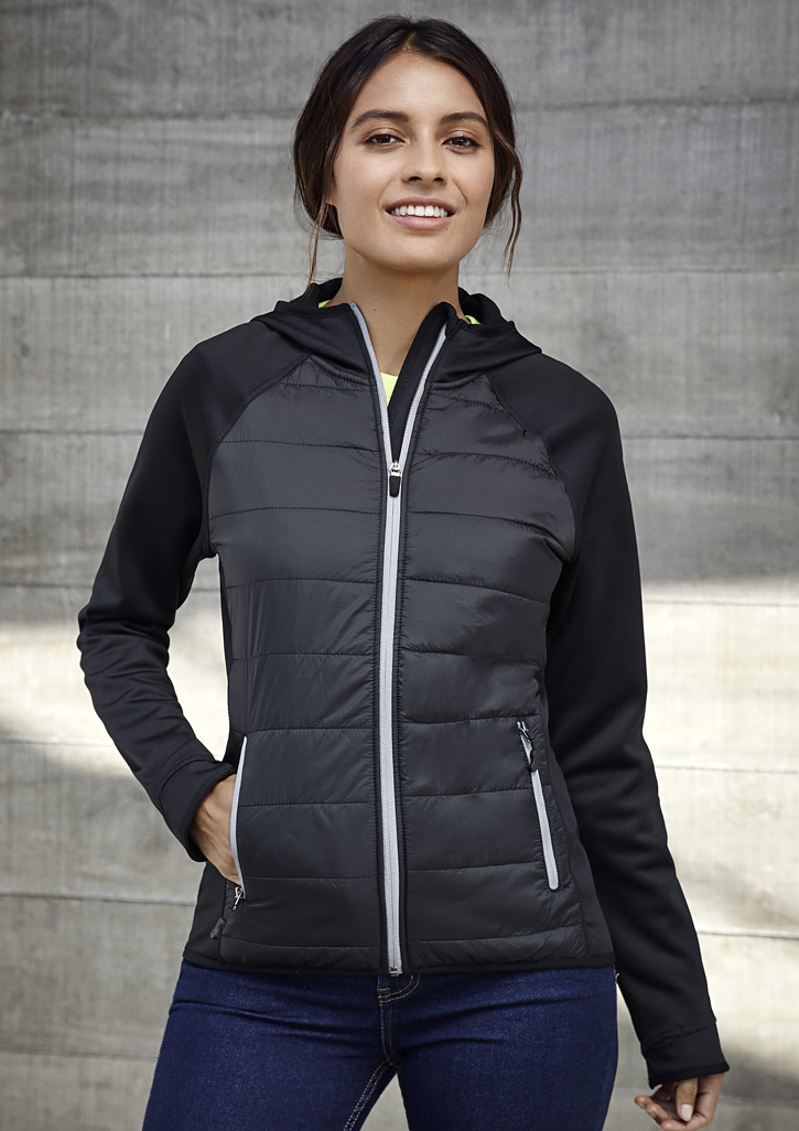 J515L - Ladies Stealth Hoodie Jacket