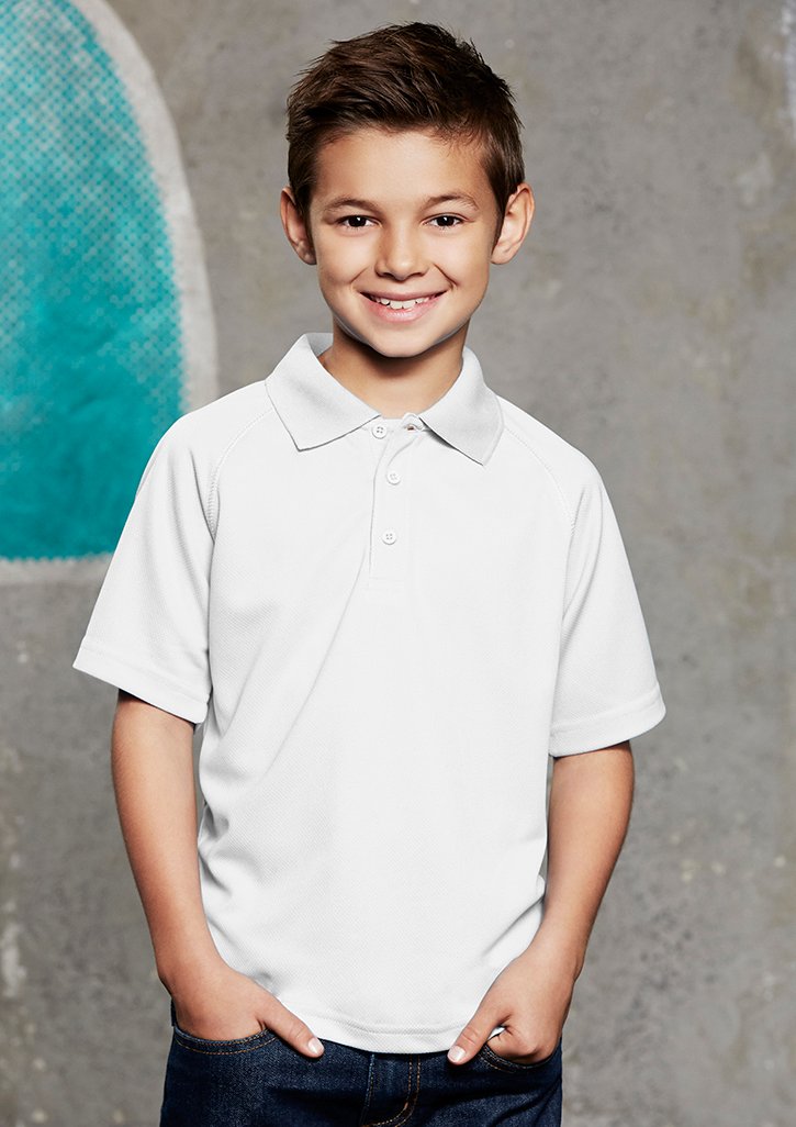 P300KS - Kids Sprint BIZCOOL Mesh Polo