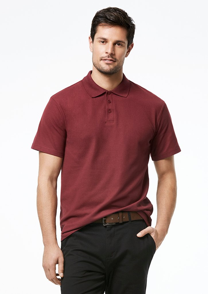 P400MS - Mens Classic Pique Crew Polo