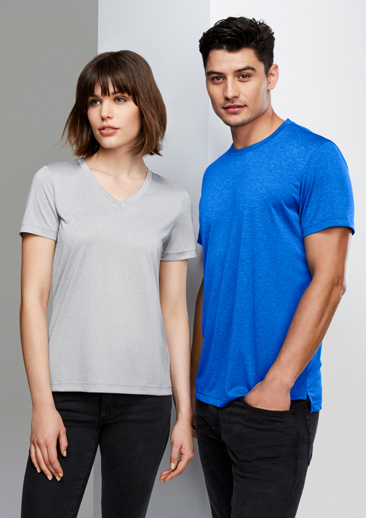 T800LS - Ladies Aero V-Neck, Soft Touch Cotton, Breathable Tees