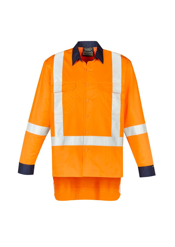 ZW126-Mens TTMC-W17 X Back Work Shirt