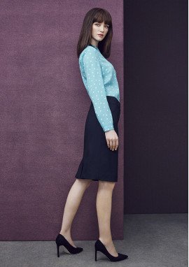 24015 - Womens Multi-Pleat Skirt