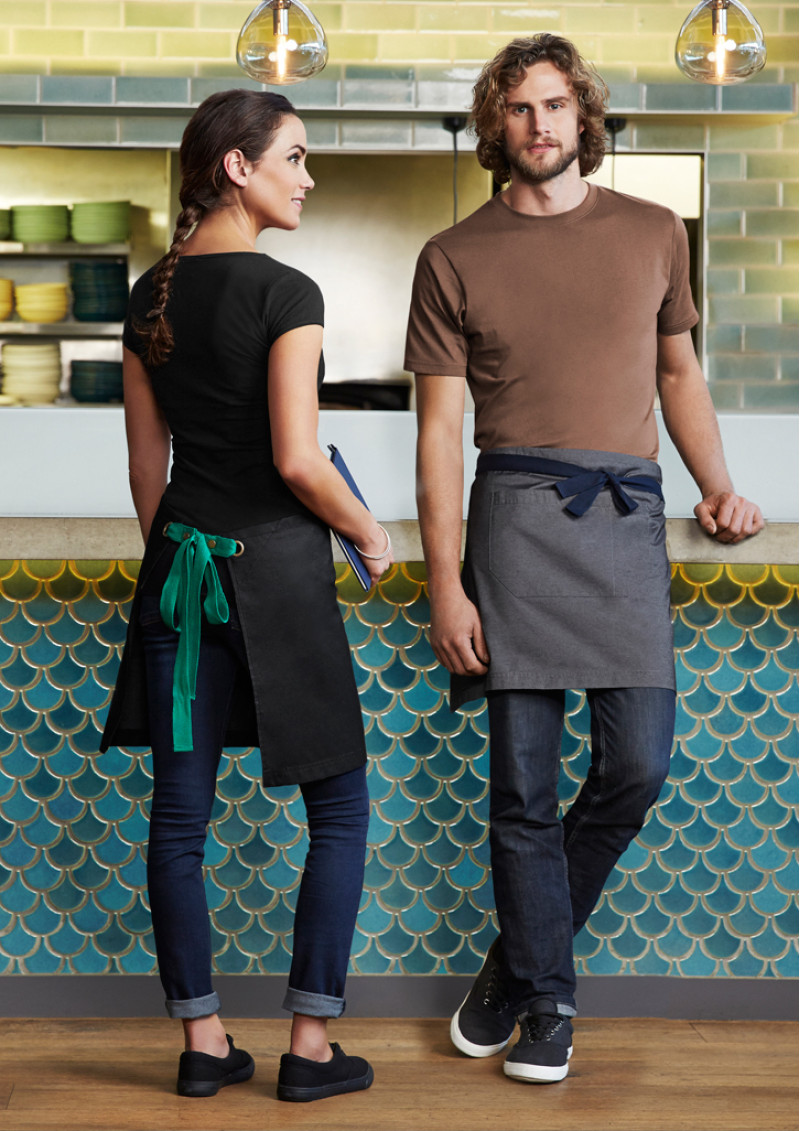 BA54 - Half Waist Apron for Café