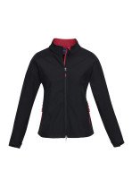 J307L - Ladies Geneva Softshell Jacket with Custom Logo