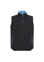 J404M - Men's Geneva Soft Shell Vest with Custom Logo