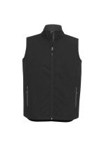 J404M - Men's Geneva Soft Shell Vest with Custom Logo