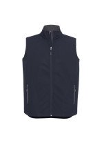 J404M - Men's Geneva Soft Shell Vest with Custom Logo