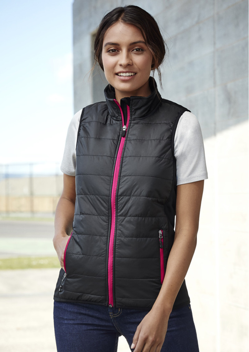 J616L - Ladies Stealth Quilted Vest