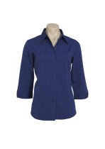 LB8425 - Ladies Manhattan 3/4 Sleeve Shirt