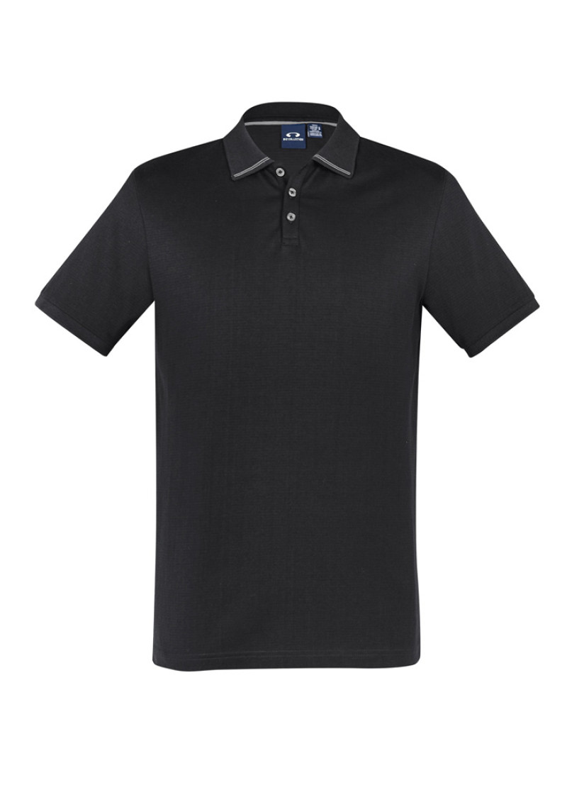 Mens Aston Navy Polo