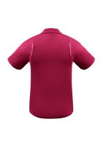P244MS - Mens United 100% BIZCOOL Contrast Shoulder Polo