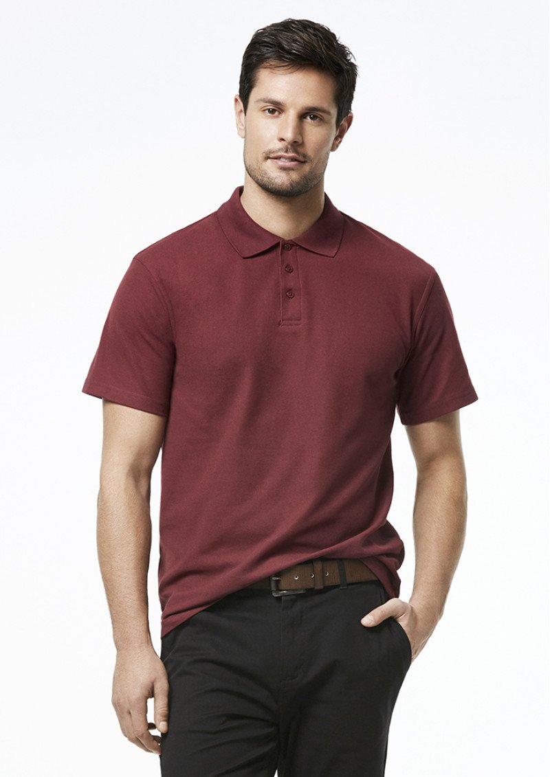 P400MS - Mens Classic Pique Crew Polo