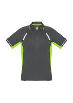 P700MS - Mens Renegade Silver Reflective 100% BIZCOOL Polo