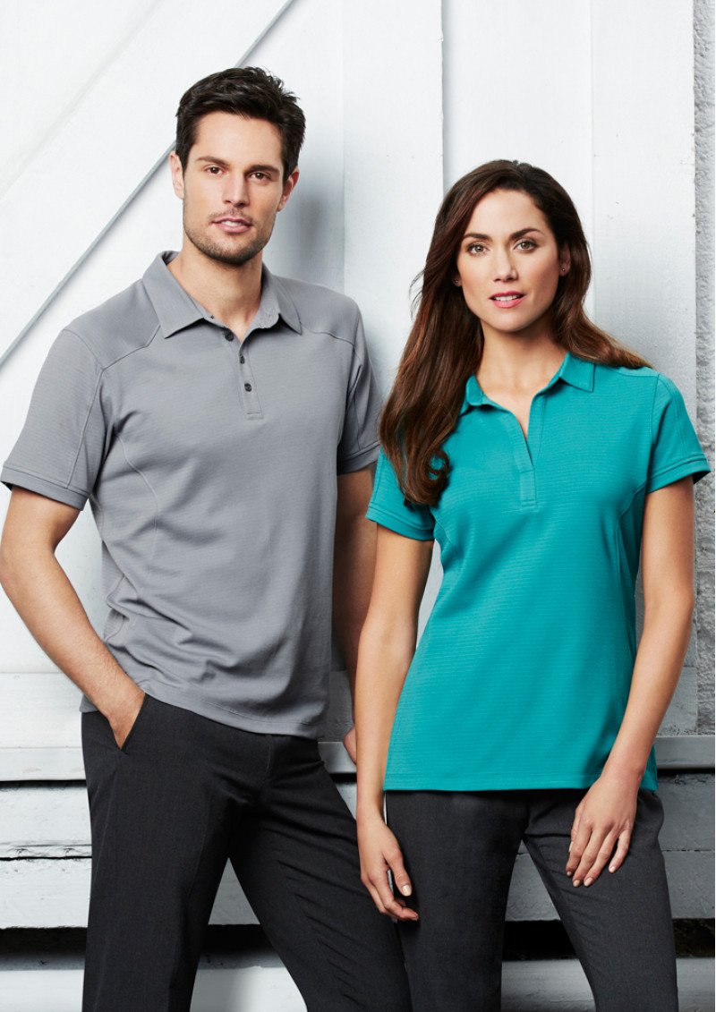 P706LS- Ladies Profile Luxury Texture Cotton-Rich Polo