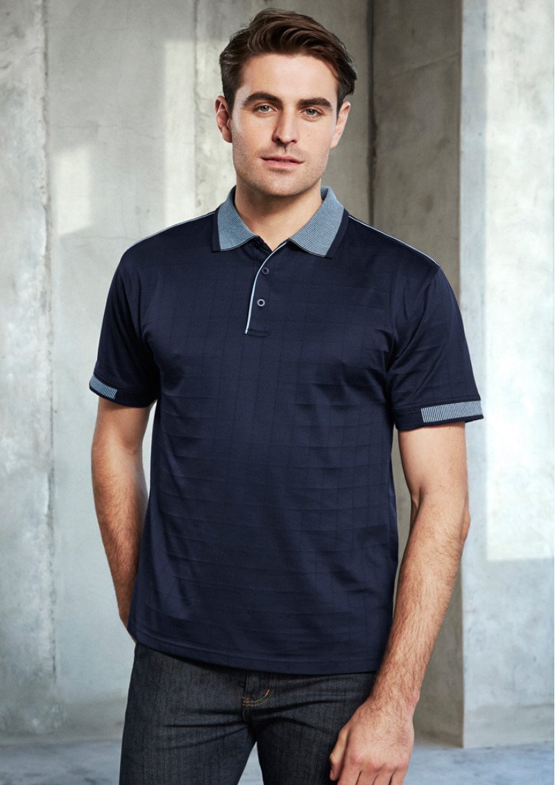 P9100 - Mens Noosa Self Check Polo