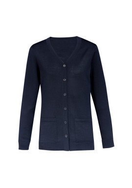 CK045LC-Womens Button Front Cardigan