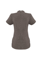 H630L - Ladies Spa Modern Wrap Style Beauty Tunics