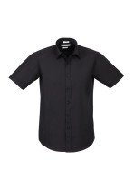 S121MS - Mens Berlin Cotton-Rich Stripe Short Sleeve Shirt