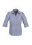S267LT - Ladies Edge Mini Check 3/4 Sleeve Shirt