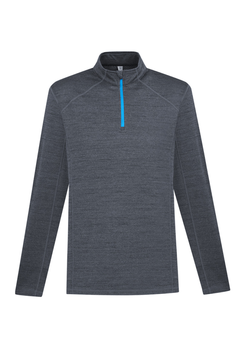 SW931M - Mens Long Sleeve 100% Polyster Knit Athletic Shape Top