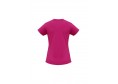 Women Ice Cotton Hot Pink T-Shirt with Black Hope Ribbon logo