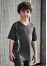 T406KS - Kids Razor V-Neck Breathable Sports T-Shirts