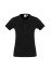 T811L - Ladies Vintage Cotton, Crew Neck, Button Tee
