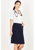 CL956LS - Womens Comfort Waist Cargo Skirt CL956LS - Womens Comfort Waist Cargo Skirt