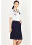 CL956LS - Womens Comfort Waist Cargo Skirt