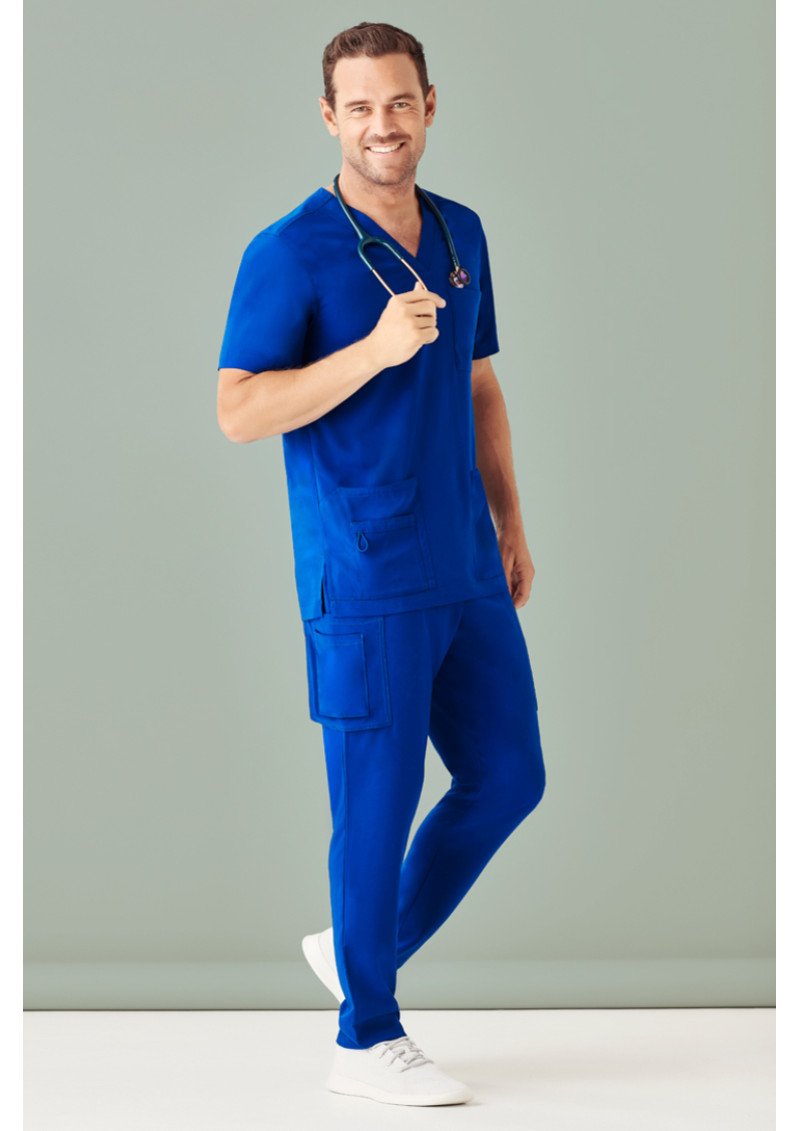 Mens Multi-Pocket Scrub Pant