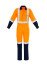 ZC606 - SYZMIK TTMC-W 100% Cotton Orange Overall