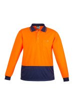 ZH232 - SYZMIK Unisex Long Sleeve Day Only Basic Polo