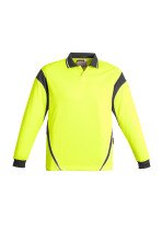 ZH249 - Mens Hi Vis Aztec Day Only Long Sleeve Polo ZH249 - Mens Hi Vis Aztec Day Only Long Sleeve Polo