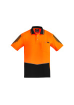 ZH315 - Men's Hi Vis Flux Short Sleeve Polo