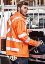 ZJ680 - SYZMIK Hi Vis 2 in 1 XBack Soft Shell Jacket ZJ680 - SYZMIK Hi Vis 2 in 1 XBack Soft Shell Jacket