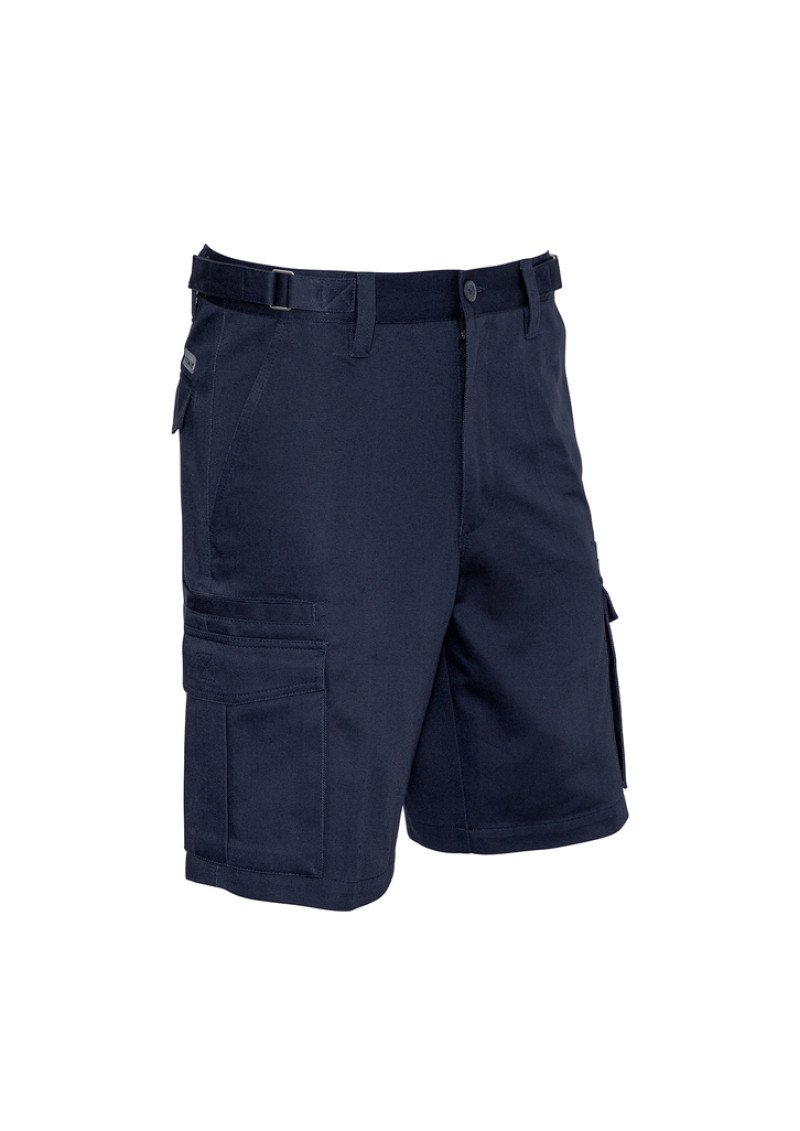 ZS502 - Mens 100% Cotton Drill Basic Cargo Short - SYZMIK