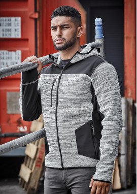 ZT360- SYZMIK Streetworx Reinforced Tradesmen Knit Hoodie