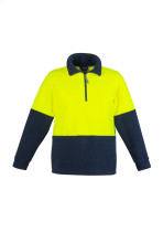 ZT460 - Hi Vis SYZMIK  Half Zip Polar Fleece Jumper