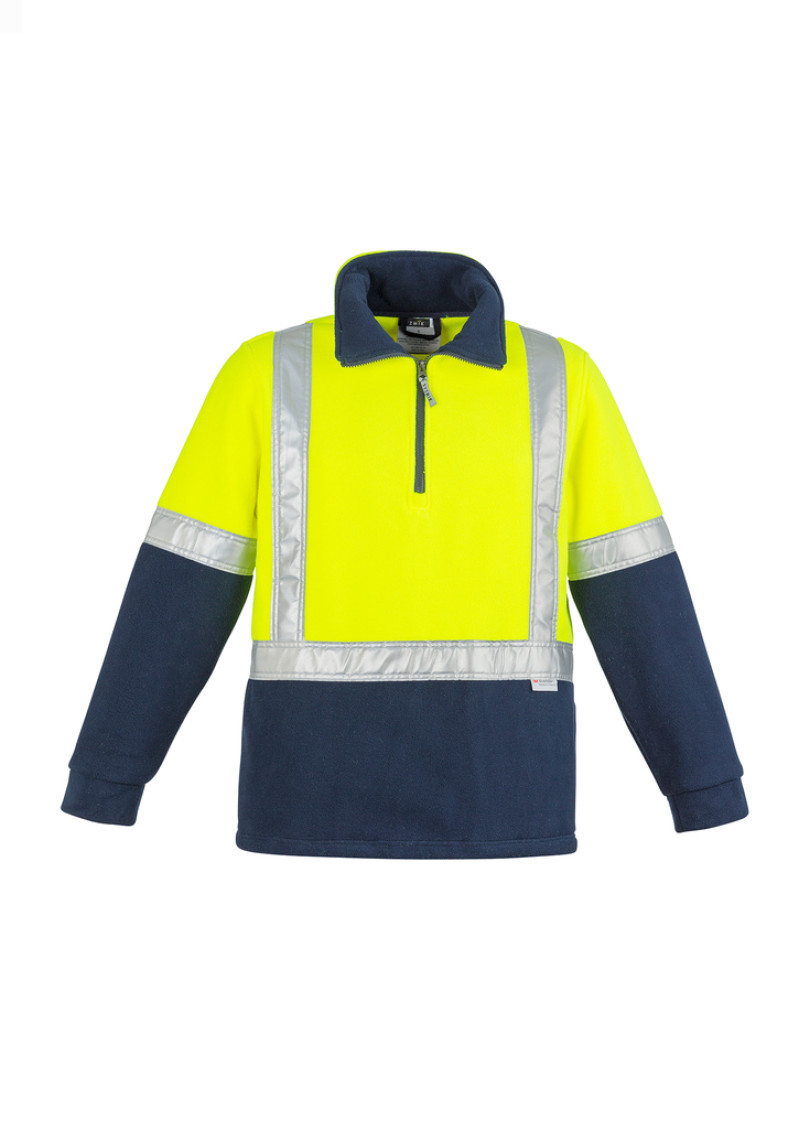 SYZMIK Hi Vis Polar Fleece Taped Jumper