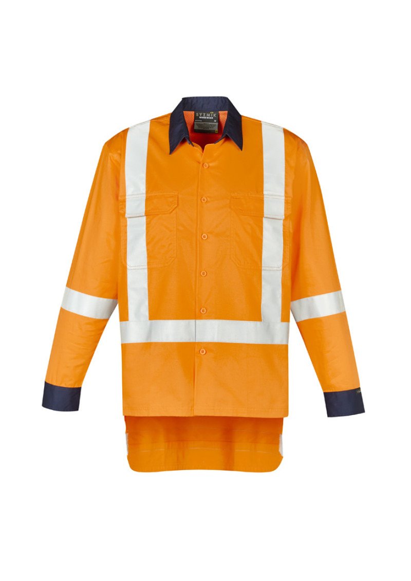 ZW126-Mens TTMC-W17 X Back Work Shirt