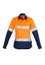 ZWL123 - Ladies Day/Night SYZMIK Hoop Taped Industrial Shirt