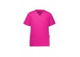 CST245LS - WOMENS PINK V-NECK SCRUB TOP