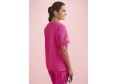 CST245LS - WOMENS PINK V-NECK SCRUB TOP