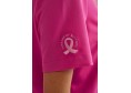 CST245LS - WOMENS PINK V-NECK SCRUB TOP