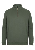 S3FSZ - C of C Brass 1/2 Zip Sweat