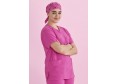 CSC246U - Unisex Pink Printed Scrub Cap