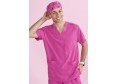 CSC246U - Unisex Pink Printed Scrub Cap