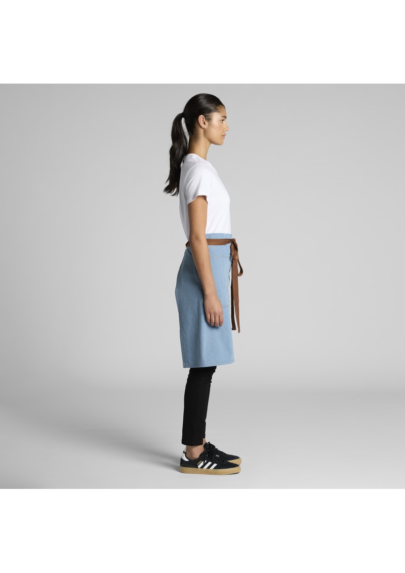 1085 - AS Colour Denim Half Apron